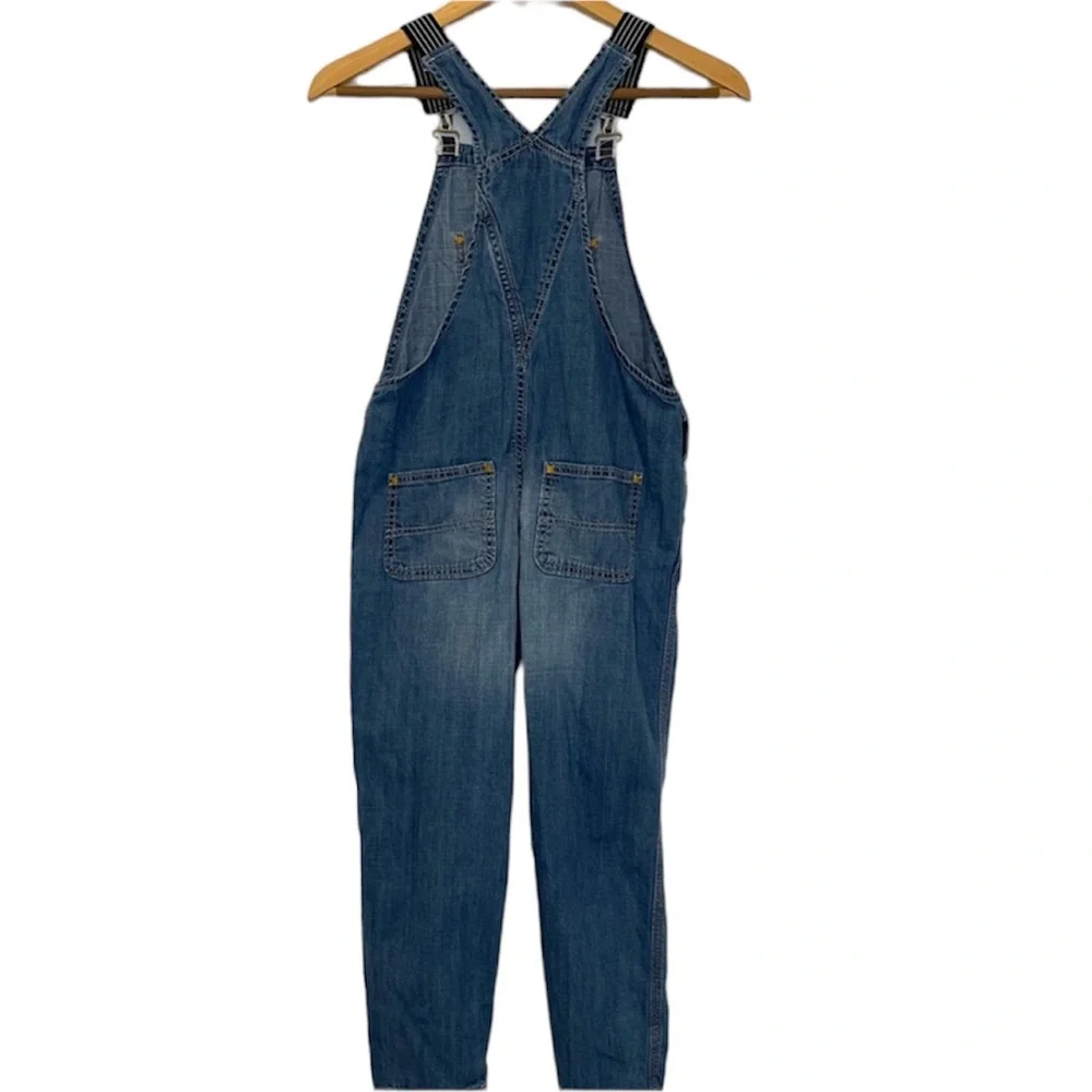 Gymboree Lightweight Denim Overalls Blue Jean Girl’s Size 8